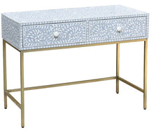 Load image into Gallery viewer, Evie_ Bone Inlay Console Table_Vanity Table_110 cm
