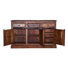 Load image into Gallery viewer, Frida_Hand Carved Wooden Side Board_Buffet_Cabinet_135 cm
