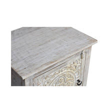 Load image into Gallery viewer, Scoot_Hand Carved Wooden Bed Side Table
