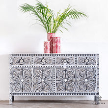 Load image into Gallery viewer, Samma_MOP Inlay Sideboard with 2 Drawers 4 Doors
