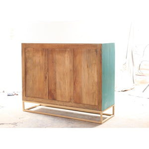 Jade _Hand Carved Wooden Sideboard_Buffet_Cabinet_120 cm