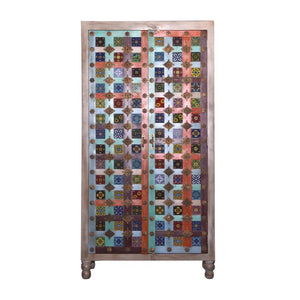 Cages_Solid Wood Almirah_Wooden Almirah_Cupboard_Height 180 cm