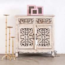Load image into Gallery viewer, Sawyer_Chest of 2 Drawer &amp; 2 Door Cabinet_Dresser_ 90 cm Length
