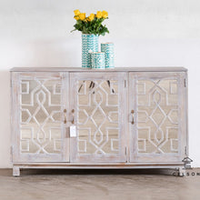 Load image into Gallery viewer, Anna _Hand Carved Indian Solid Wood Dresser_Sideboard_Buffet_Cabinet
