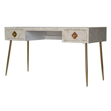 Load image into Gallery viewer, Cassidy_Bone Inlay 2 Drawer Study Table
