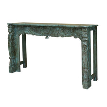 Load image into Gallery viewer, Biona_ Hand Carved Wooden Console Table_173 cm
