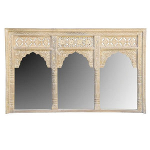 Alves_Hand Carved Arched Mirror_Jharokha Mirror