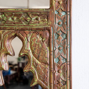 Rama Hand Carved Jharokha Mirror Set of 2