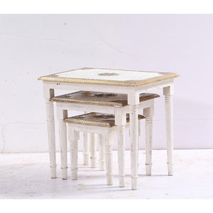 Brylee Solid Wood Nesting Table Set of 3