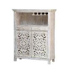 Load image into Gallery viewer, Emery_ Hand Carved Bar Counter_Bar Cabinet
