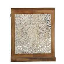 Load image into Gallery viewer, Rory_ Indian Hand Carved Wooden Bar Cabinet

