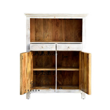 Load image into Gallery viewer, Sion_Solid Indian Wood Bar Cabinet
