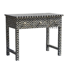 Load image into Gallery viewer, Limy_Bone Inlay Study Table_Study Desk_Console Table
