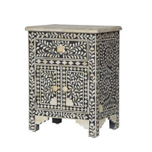 Load image into Gallery viewer, Kathryn Bone Inlay Bed Side Table_Side Table_Bedside
