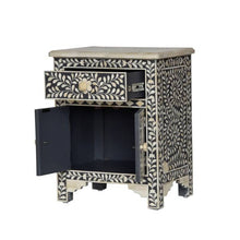 Load image into Gallery viewer, Kathryn Bone Inlay Bed Side Table_Side Table_Bedside
