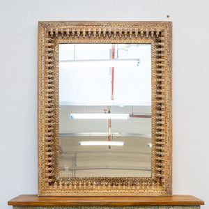 Luke_Indian Spindle Window Mirror Frame_97 x 126 cm