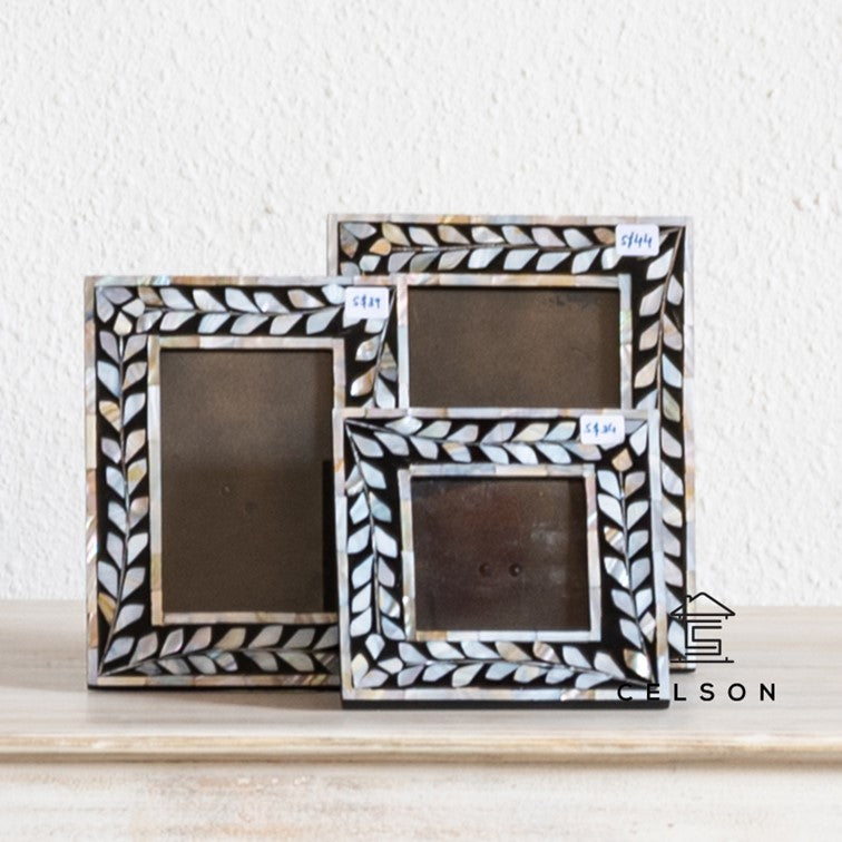 Simmone Mother of Pearl Inlay Photo Frame