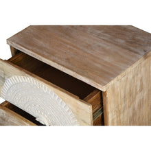 Load image into Gallery viewer, Cuba_Hand Carved Wooden Bed Side Table
