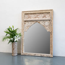 Load image into Gallery viewer, Mohan_Old Arch Hand Carved Mirror
