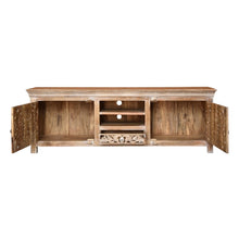 Load image into Gallery viewer, Megha Solid Indian Wood TV Cabinet_TV Console_available in 3 colors
