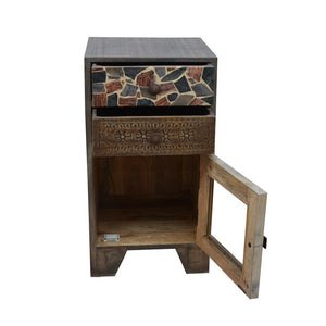 Murray_Wood Bed Side Table