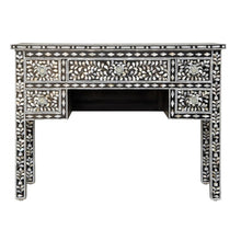 Load image into Gallery viewer, Rini_Mother of Pearl Inlay Study Table_Study Desk_Console Table
