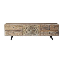 Load image into Gallery viewer, Emma_Solid Indian wood TV Console_TV Unit
