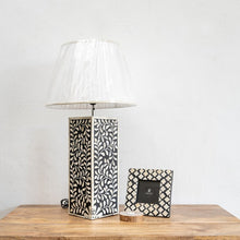 Load image into Gallery viewer, Sabha Bone Inlay lamp with Shade
