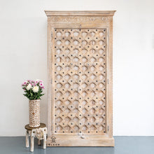 Load image into Gallery viewer, Saritha Hand Carved Wooden Almirah_Cupboard_Height 190 cm
