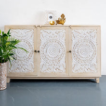 Load image into Gallery viewer, Saurabh_ Hand Carved Wooden Sideboard_Buffet_Cabinet
