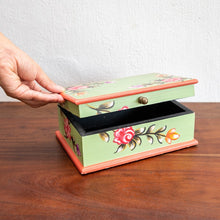 Load image into Gallery viewer, Rama Hand Painted Wooden Storage Box
