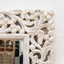 Load image into Gallery viewer, Camila Hand Carved Solid Indian Wood Mirror 75 x 120 cm
