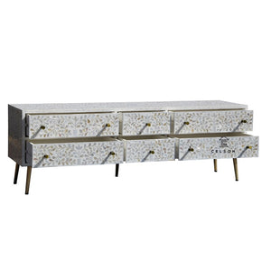 Sam Mother of Pearl Inlay TV Unit_TV Console