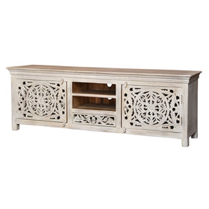 Megha Solid Indian Wood TV Cabinet_TV Console_available in 3 colors