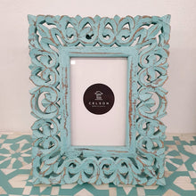 Load image into Gallery viewer, Howard_Wooden Hand Carved Jali Photo Frame_4 x 6
