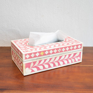 Anna Bone Inlay Tissue Box
