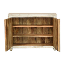 Load image into Gallery viewer, Daisy_Hand Carved Wooden Cabinet_Chest
