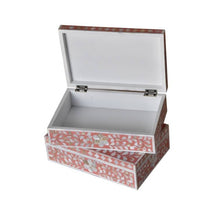Load image into Gallery viewer, Amber Mother of Pearl Inlay Box

