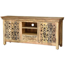 Load image into Gallery viewer, Rory _Solid Indian Wood Hand Carved TV Cabinet_TV Unit
