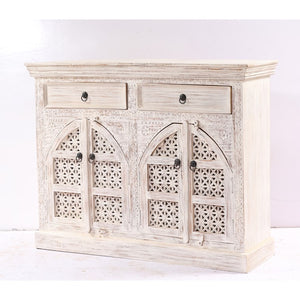 Ana _Hand Carved Wooden Sideboard_Buffet_Cabinet_120 cm