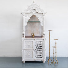 Load image into Gallery viewer, Bhavya_Hand Carved Wooden Altar_Wooden Mandir_Prayer Mandir_Altar
