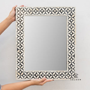 Nicole _Bone Inlay Mirror_Frame in Multi Pattern & Colors