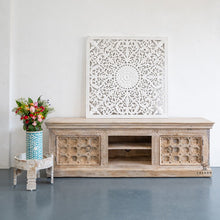 Load image into Gallery viewer, Emily_Hand Carved TV Cabinet_TV Console
