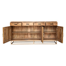 Load image into Gallery viewer, Poppy Hand Carved Wooden Sideboard_Buffet
