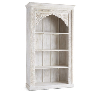 Connor_Hand Carved Bookshelf_Bookcase_Display Unit