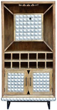 Load image into Gallery viewer, Hecht_Solid Wood Bar Cabinet With_Wine Display Rack

