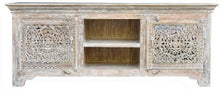 Load image into Gallery viewer, Scott_Wooden Carved TV Console_TV Cabinet
