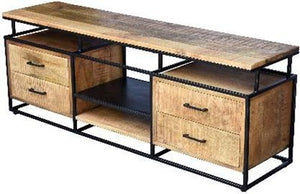 Blake_4 Drawer TV stand_TV Console _TV Unit