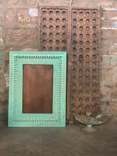 Load image into Gallery viewer, Manver_Hand-Carved Wooden Spindle Mirror _Wooden Mirror Frame_90 x 120 cm

