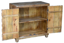 Load image into Gallery viewer, Laurie Solid Indian Wood  2 Door Accent Cabinet_Cupboard_ 90 cm Length
